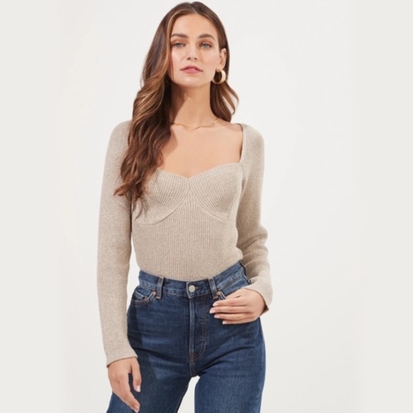 Astr Sweaters - Astr fletcher ribbed sweater